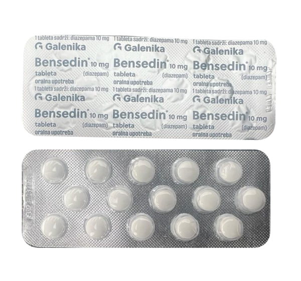 Bensedin Diazepam 10mg Tablets