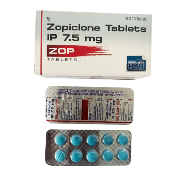 Zopiclone Tablets Blue