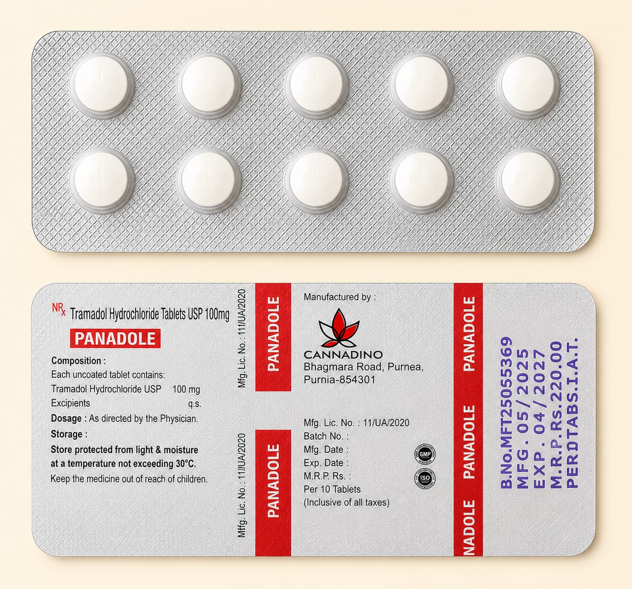 Tramadol 100mg Tablets - Image 2
